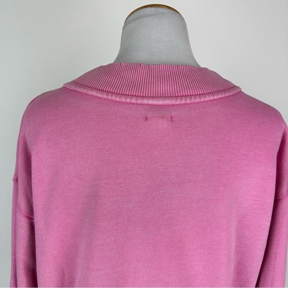 Aerie Pink Crewneck Sweatshirt Size Medium - Picture 11 of 13